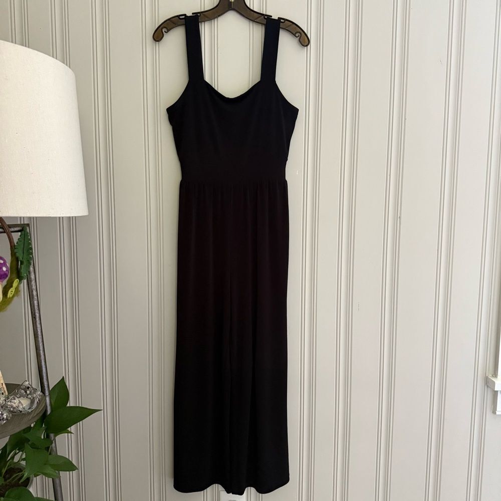 Express Black Sleeveless Jumpsuit